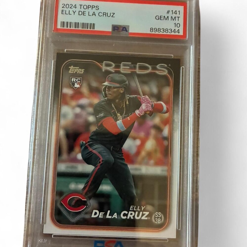 2024 Topps Elly De La Cruz #141 RC PSA 10 Gem Mint